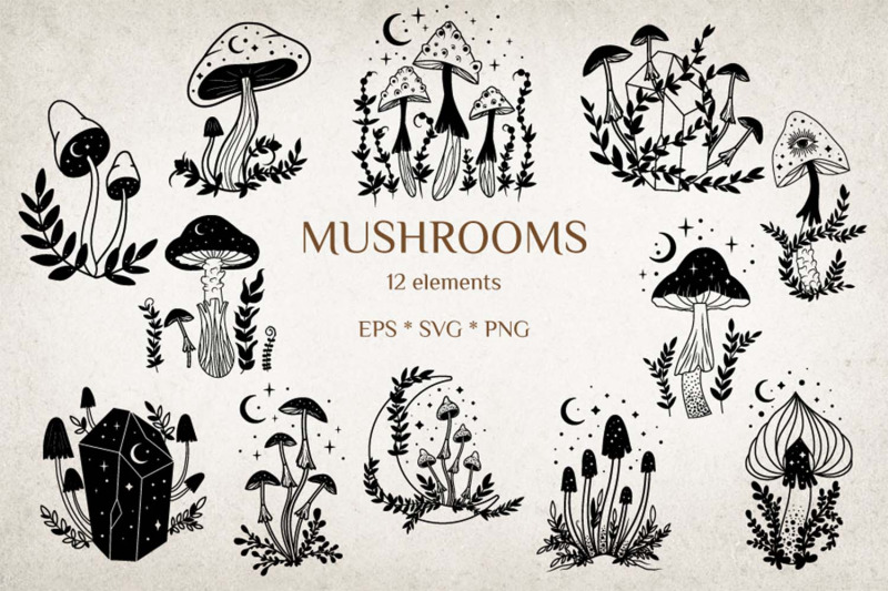 mystical-mushroom-svg-moon-svg-laser-cut-cutout-svg