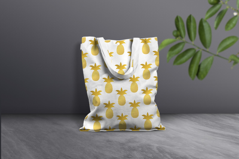 golden-pineapple-seamless-pattern-digital-paper