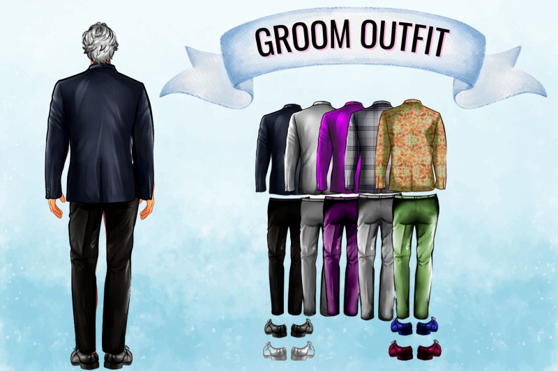 groom-and-groomsmen-creator-clipart