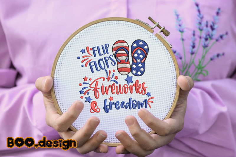 flip-flops-fireworks-and-freedom-embroidery