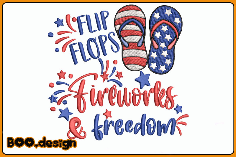 flip-flops-fireworks-and-freedom-embroidery