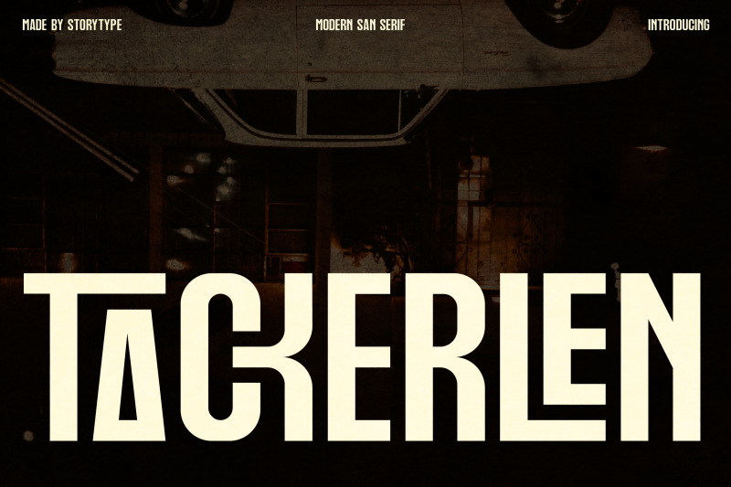 tackerlen-typeface