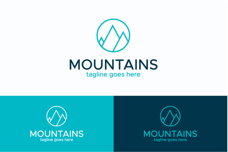 minimalist-mountain-logo