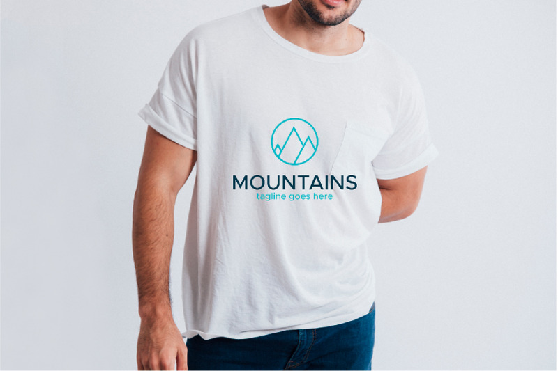 minimalist-mountain-logo