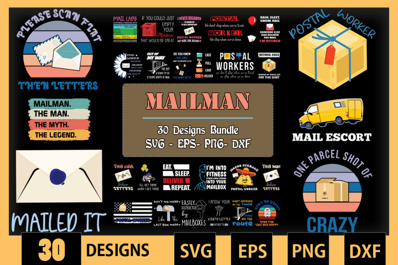 mailman-bundle-svg-30-designs