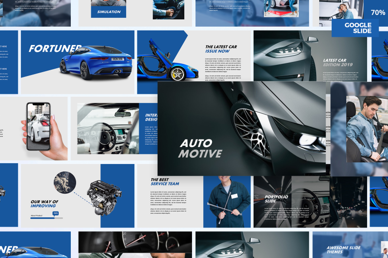 automotive-google-slides-template