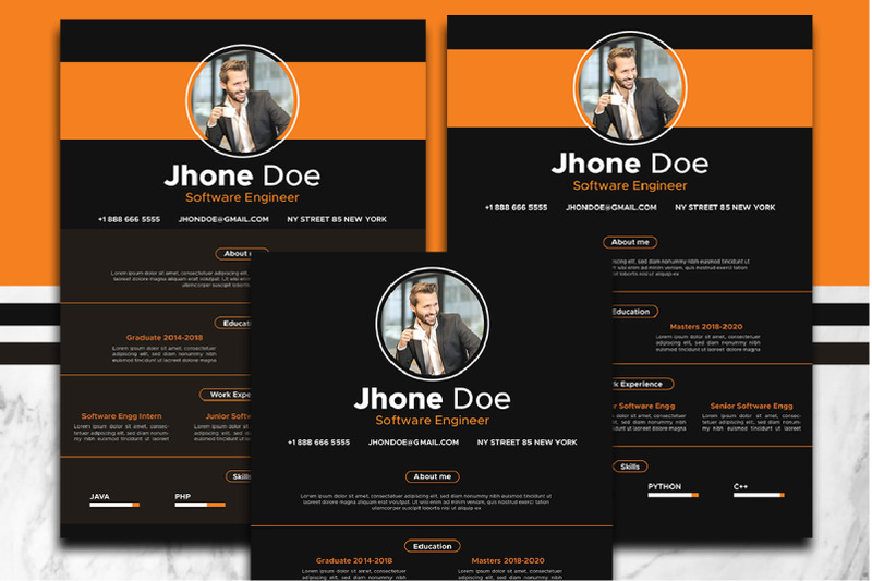 minimalist-amp-clean-resume-template