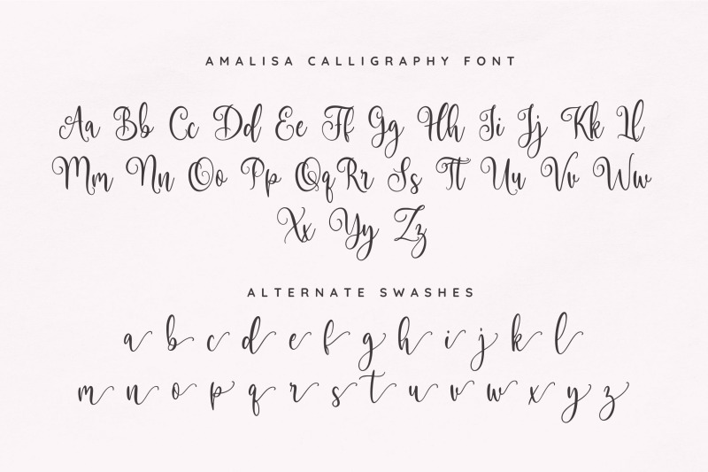 amalisa-calligraphy-font