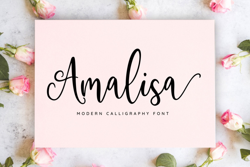 amalisa-calligraphy-font