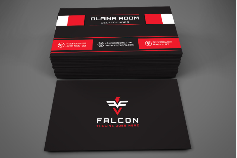 creative-modern-red-and-black-business-card