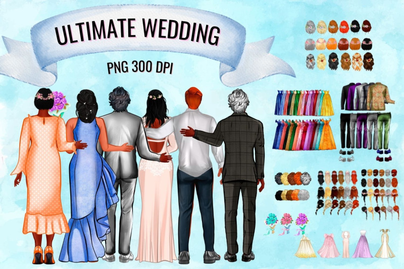 wedding-ultimate-clipart-bundle