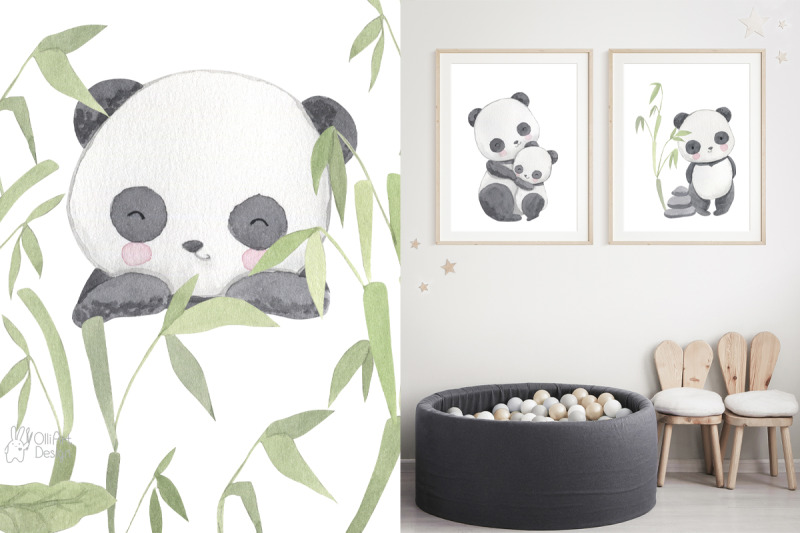 panda-clipart-watercolor-baby-animal