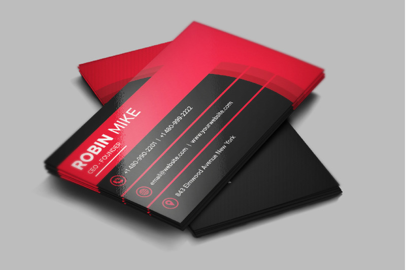 stylish-red-and-black-business-card