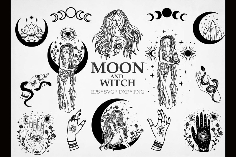boho-moon-svg-svg-witch-witch-039-s-hand-mystical-svg