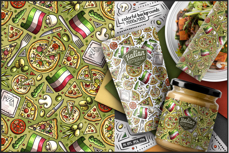 7-italian-food-seamless-patterns