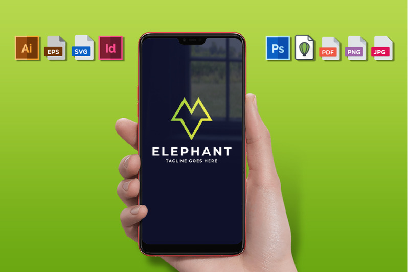 elephant-minimalist-logo