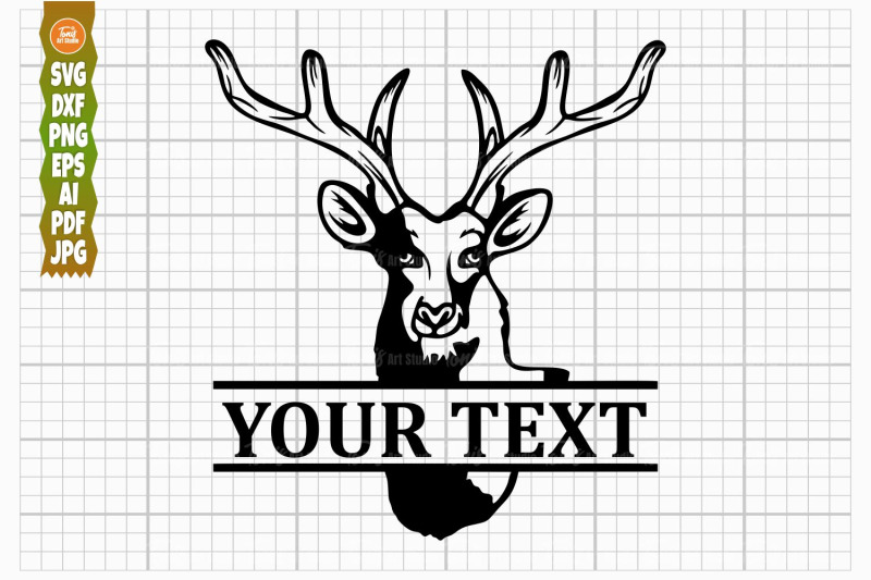 deer-split-monogram-deer-head-svg-hunting-svg