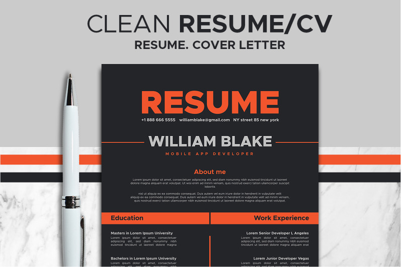 cv-resume-template-for-developer