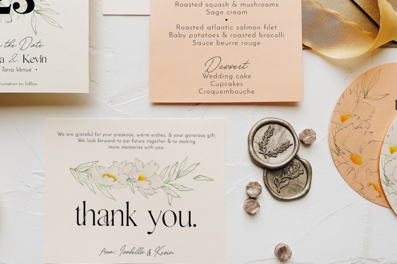 luxe-floral-outline-wedding-suite