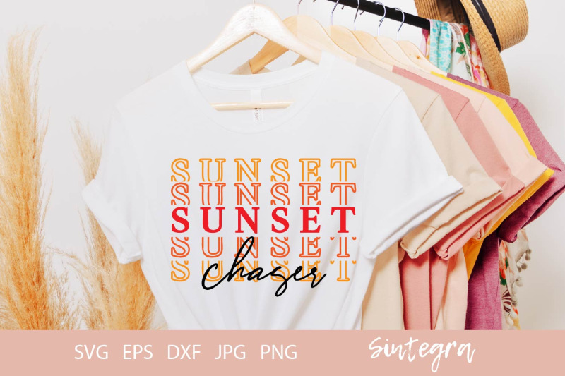 sunset-chaser-cut-file-svg