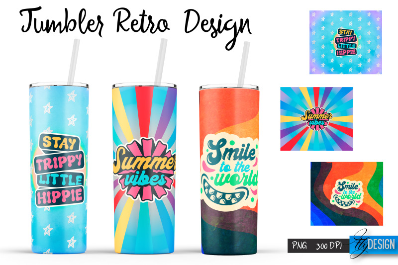 retro-tumbler-hippie-20-oz-tumbler-tumbler-wrap-templates-v-2