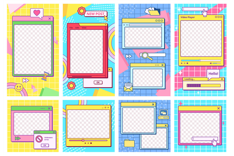 retro-ui-post-template-cool-90s-aesthetic-social-media-stories-frames