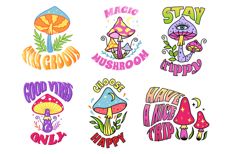 psychedelic-mushroom-slogans-stay-groovy-and-trippy-print-70s-good-v