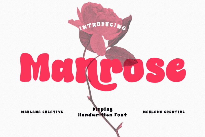 manrose-handwritten-font