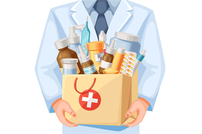 bag-full-of-medicines-pharmacist-holding-medical-supplies-medication