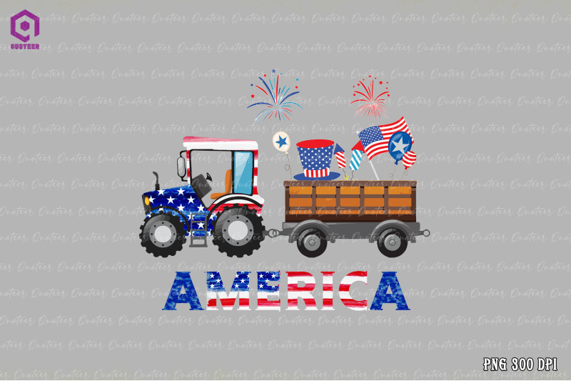 tractor-carrying-fireworks-4th-of-july