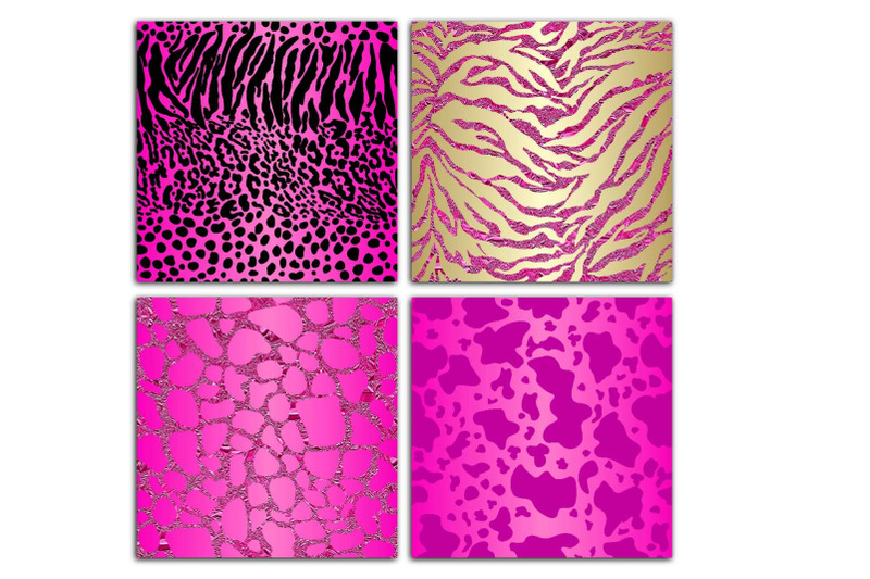 hot-pink-safari-animal-print-seamless-digital-paper