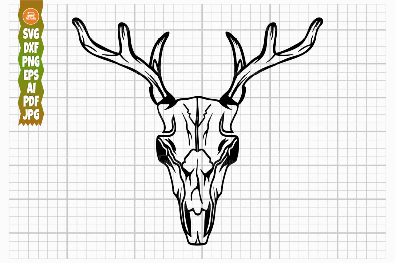 deer-antler-skull-svg-deer-hunting-svg-deer-head