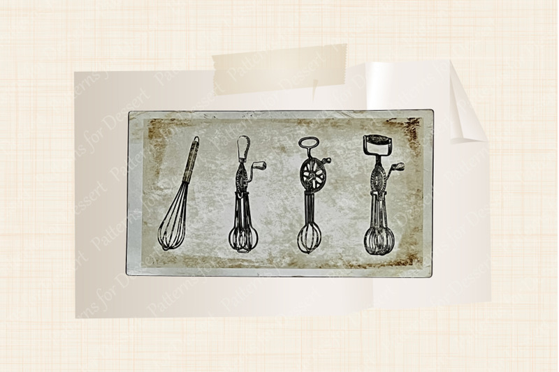 antique-kitchen-supplies-clip-art