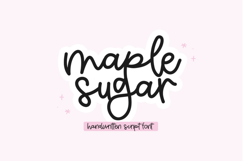 maple-sugar-handwritten-script-font