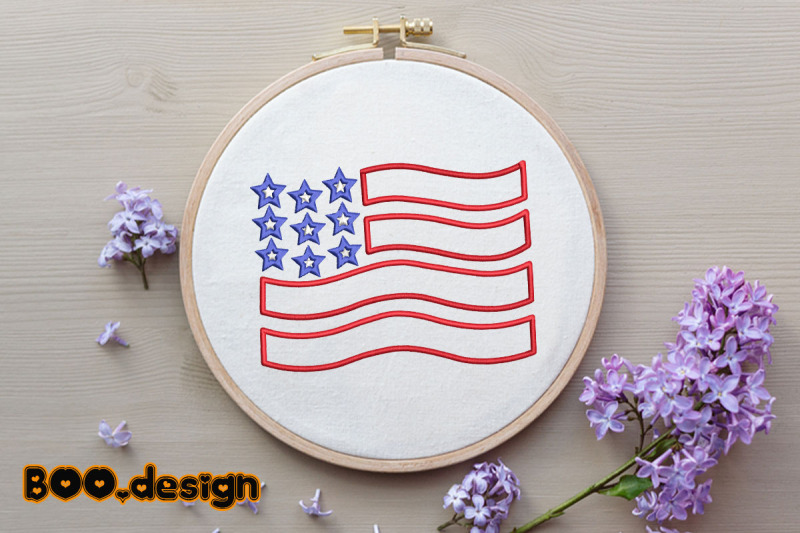 4th-of-july-flag-embroidery