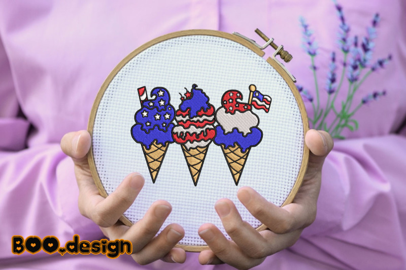 patriotic-ice-cream-embroidery