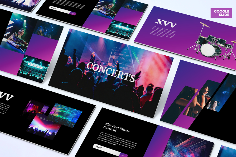 concerts-google-slides-template