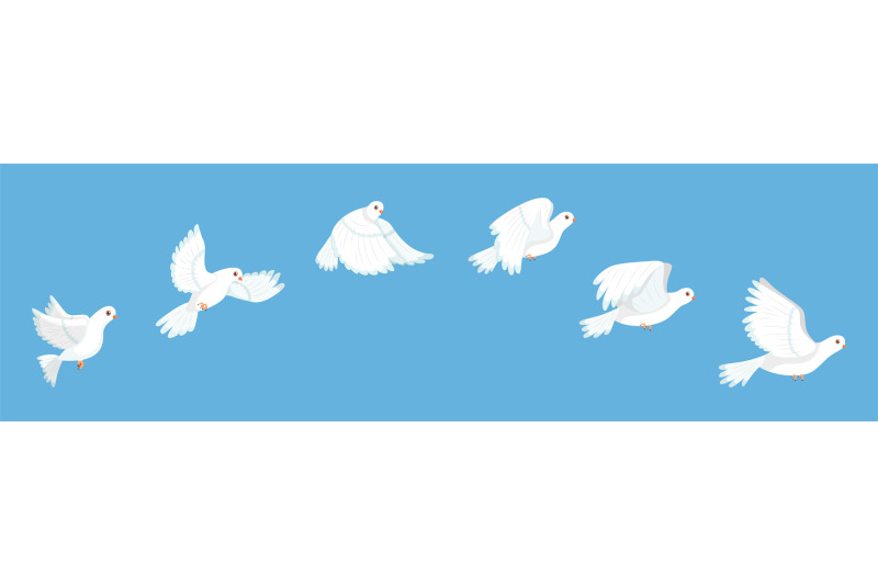 flying-bird-animation-white-pigeon-flapping-wings-sequence-stop-moti