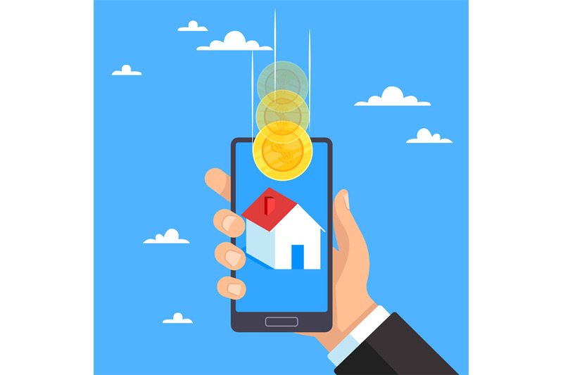 investments-in-real-estate-online-purchase-hand-hold-smartphone-litt