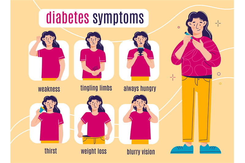 diabetes-symptoms-woman-female-cartoon-character-with-insulin-deficie