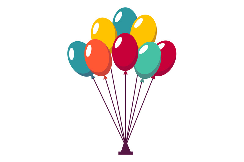 bunch-of-balloons-child-party-symbol-celebration-sign