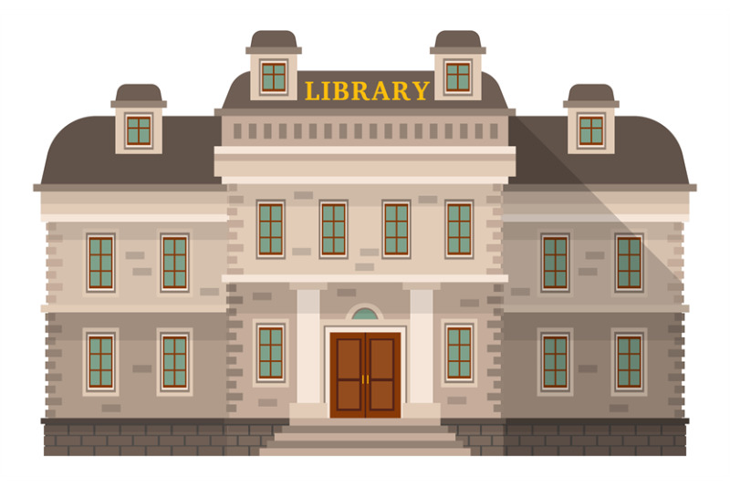 library-icon-old-city-building-knowledge-symbol