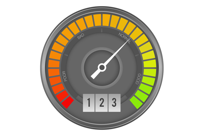 auto-speedometer-color-score-meter-circle-gauge