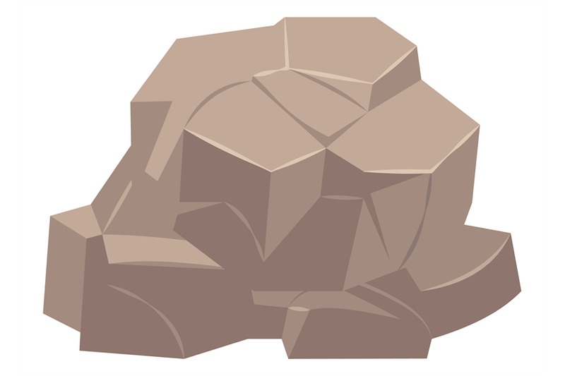 natural-rock-cartoon-stone-ground-mineral-formation