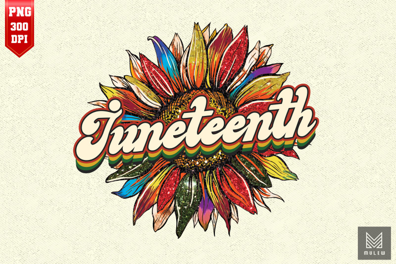 sunflower-happy-juneteenth-black-history