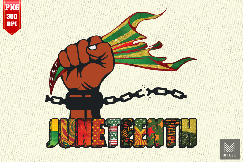 happy-juneteenth-hand-with-flag