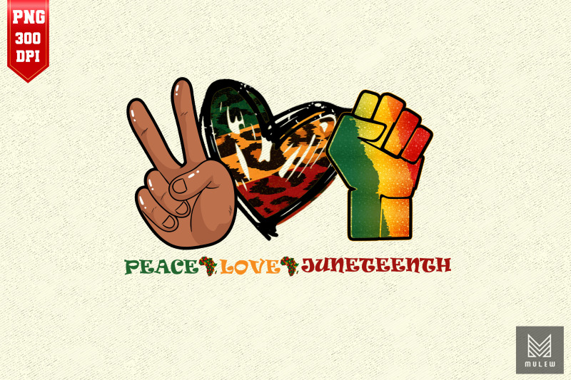 peace-love-juneteenth-black-history