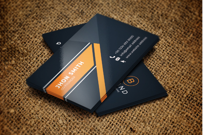 creative-and-modern-orange-blue-business-card