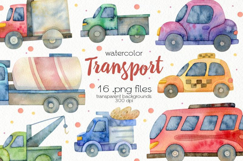 watercolor-transport-clipart-png-files