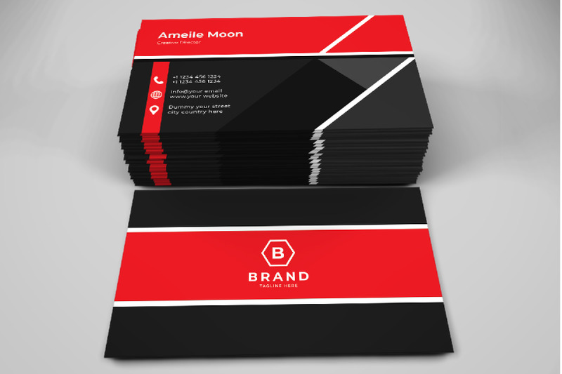 stylish-red-and-black-business-card